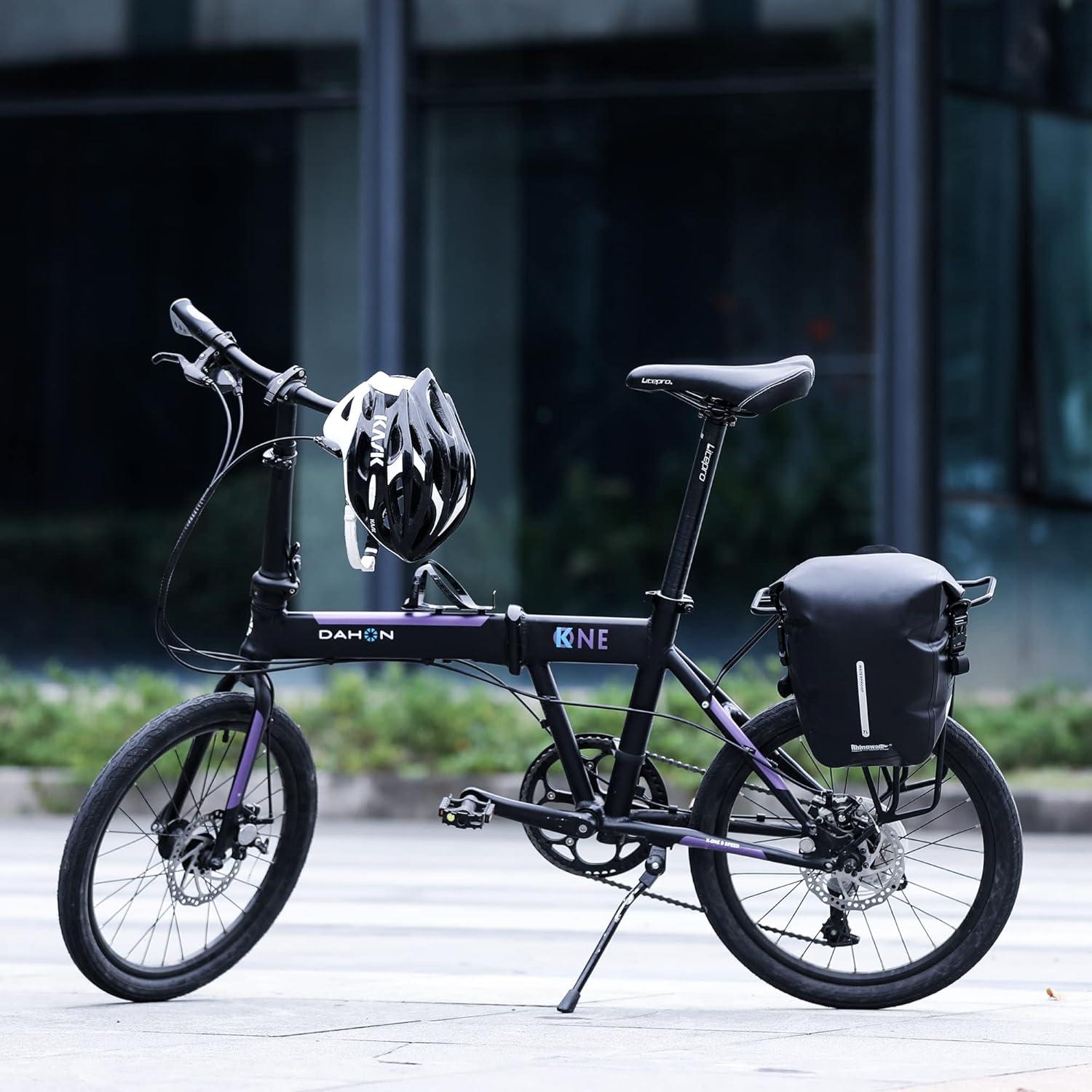 Fahrrad Gepäckträgertasche Wasserdicht 7L Rolltop Hinterradtasche