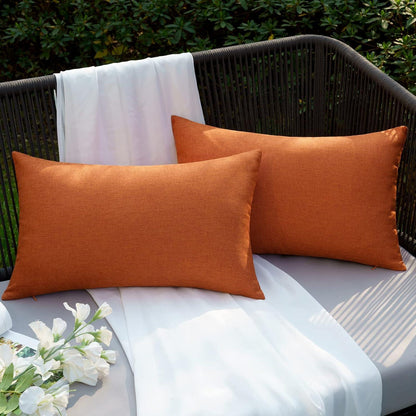 Kissenbezug Herbst Outdoor Wasserdicht Dekokissen 30x50cm 2er-Set