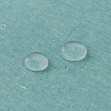 Wasserdichter Outdoor Kissenbezug 40x40 cm 2er Set Cyan