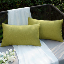 Wasserdichter Outdoor Kissenbezug 2er Set 30x50cm Grün