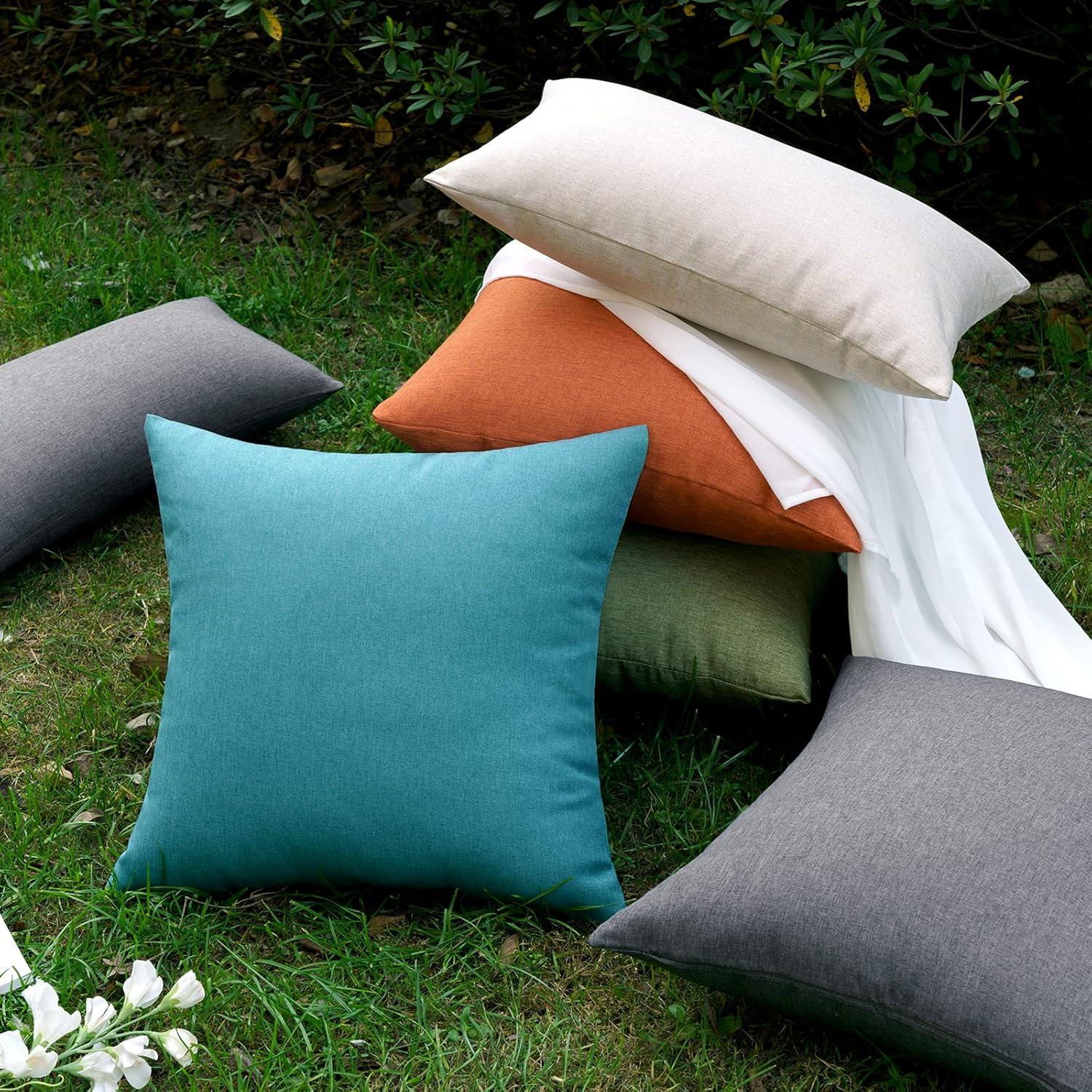 Kissenbezüge Herbst Outdoor Wasserdicht Dekorative Dekokissen 2er Set