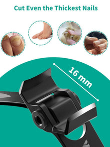 Nagelknipser 16mm Breite Zehennagelknipser für Dicke Nägel