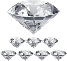 Kristallglas Diamant Set 8-teilig 40mm für Deko & Hochzeit