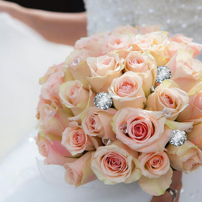 Kristallglas Diamant Set 8-teilig 40mm für Deko & Hochzeit