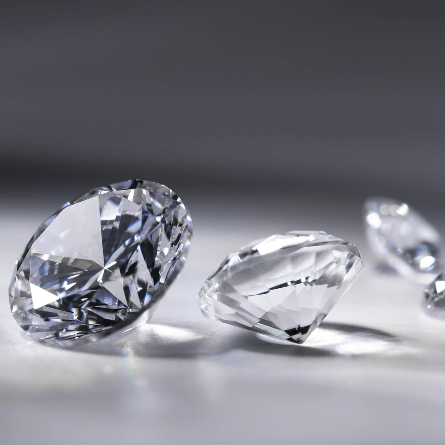 Kristall Glas Diamanten 40mm Hochzeit Party Deko 8er Set