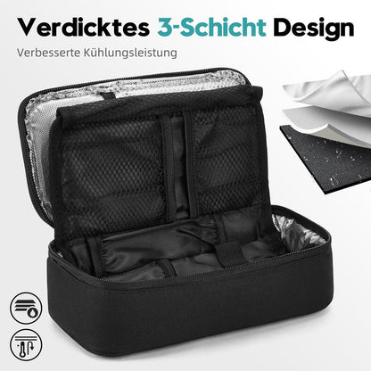 Insulin Kühltasche für Diabetiker – Tragbar mit Eisbeuteln