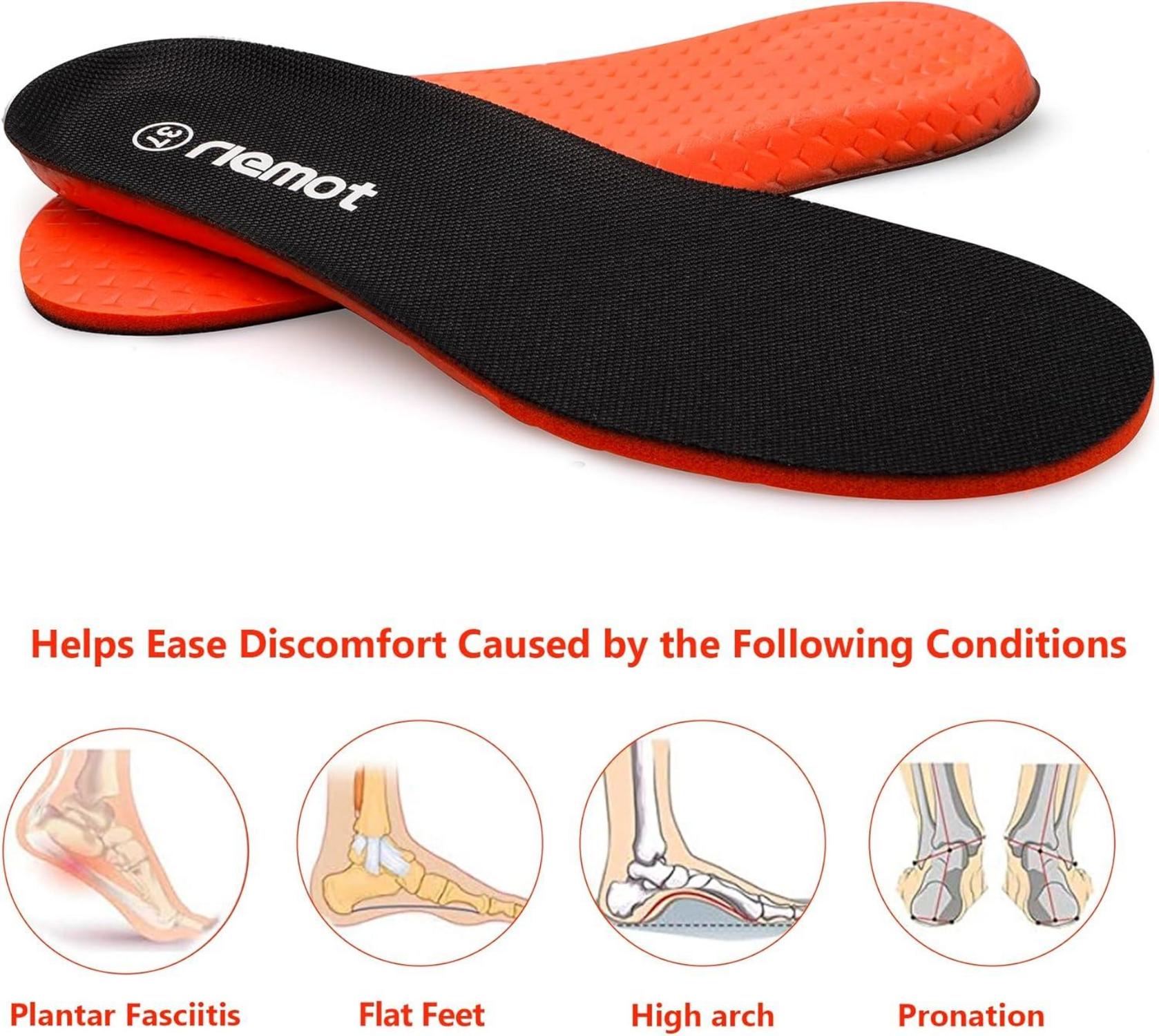 Memory Foam Einlegesohlen - Weiche Schuheinlagen für Sport & Alltag