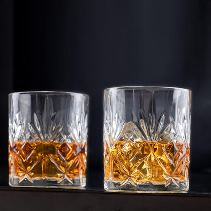 Whisky Gläser Set Kristallglas Geburtstagsgeschenk Papa Opa 300ml