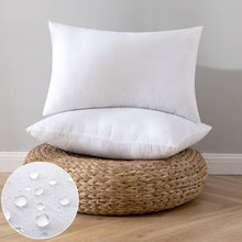 Wasserfestes Outdoor Kissen 30x50 cm 2er Set Federkissen