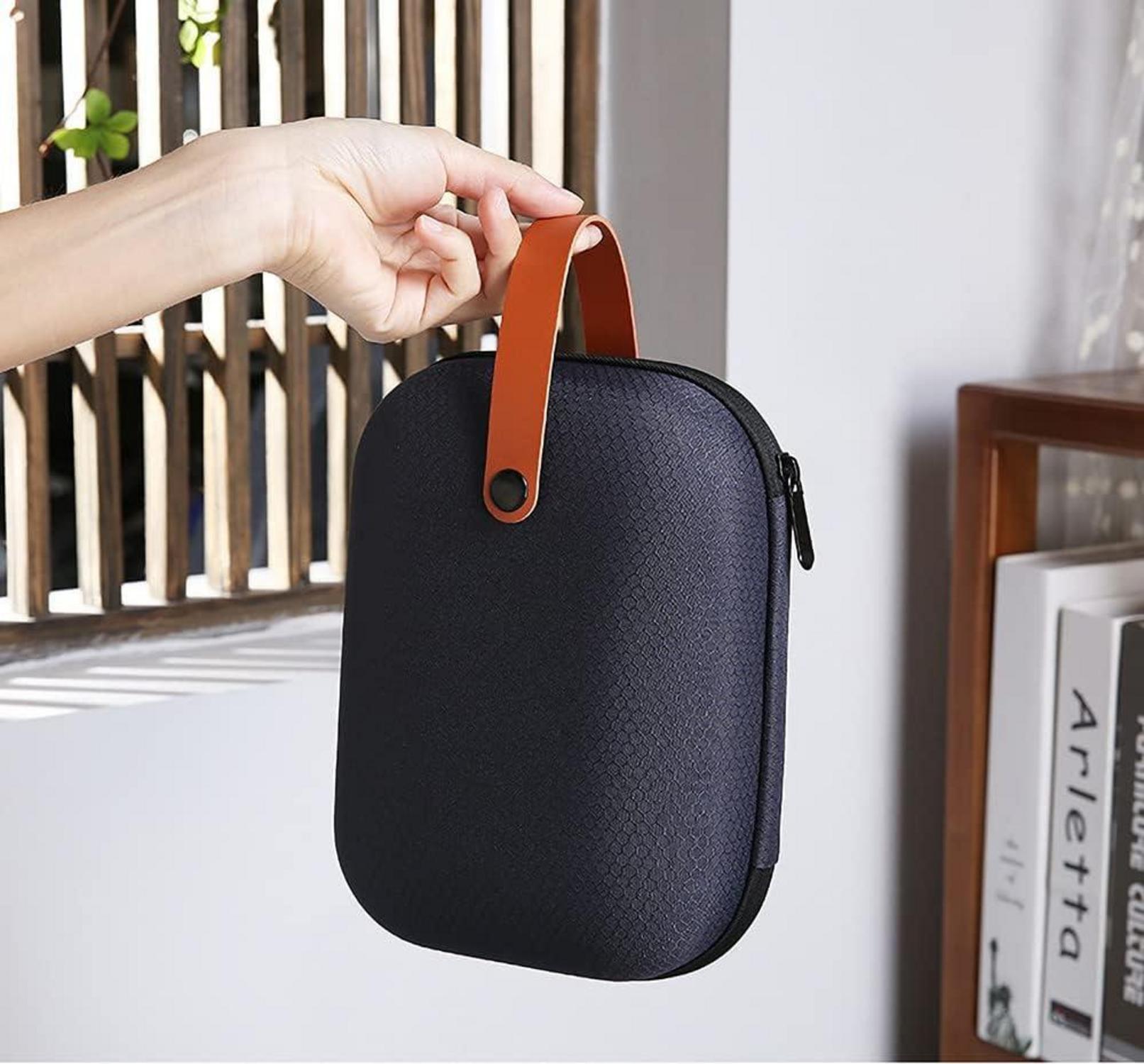 Chinesisches Keramik Teeset 7-teilig mit Teekanne und Tragetasche