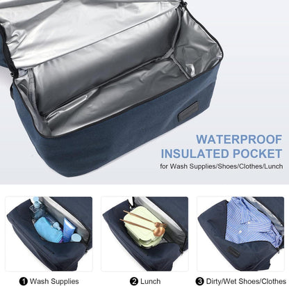 Rolltop Rucksack 17 Zoll Laptoprucksack Wasserdicht mit