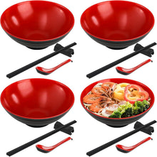 Suppenschalen-Set Japanisches Design 16tlg. 980ml Melamin
