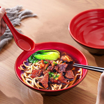 Ramen Schüssel Set 16-teilig 980ml Suppenschüssel mit