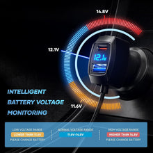 LENCENT 5 USB Ports Auto Ladegerät 31W mit Typ-C Anschlüssen