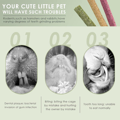 Timothy Heu Sticks für Hamster Kaninchen Meerschweinchen Chinchilla