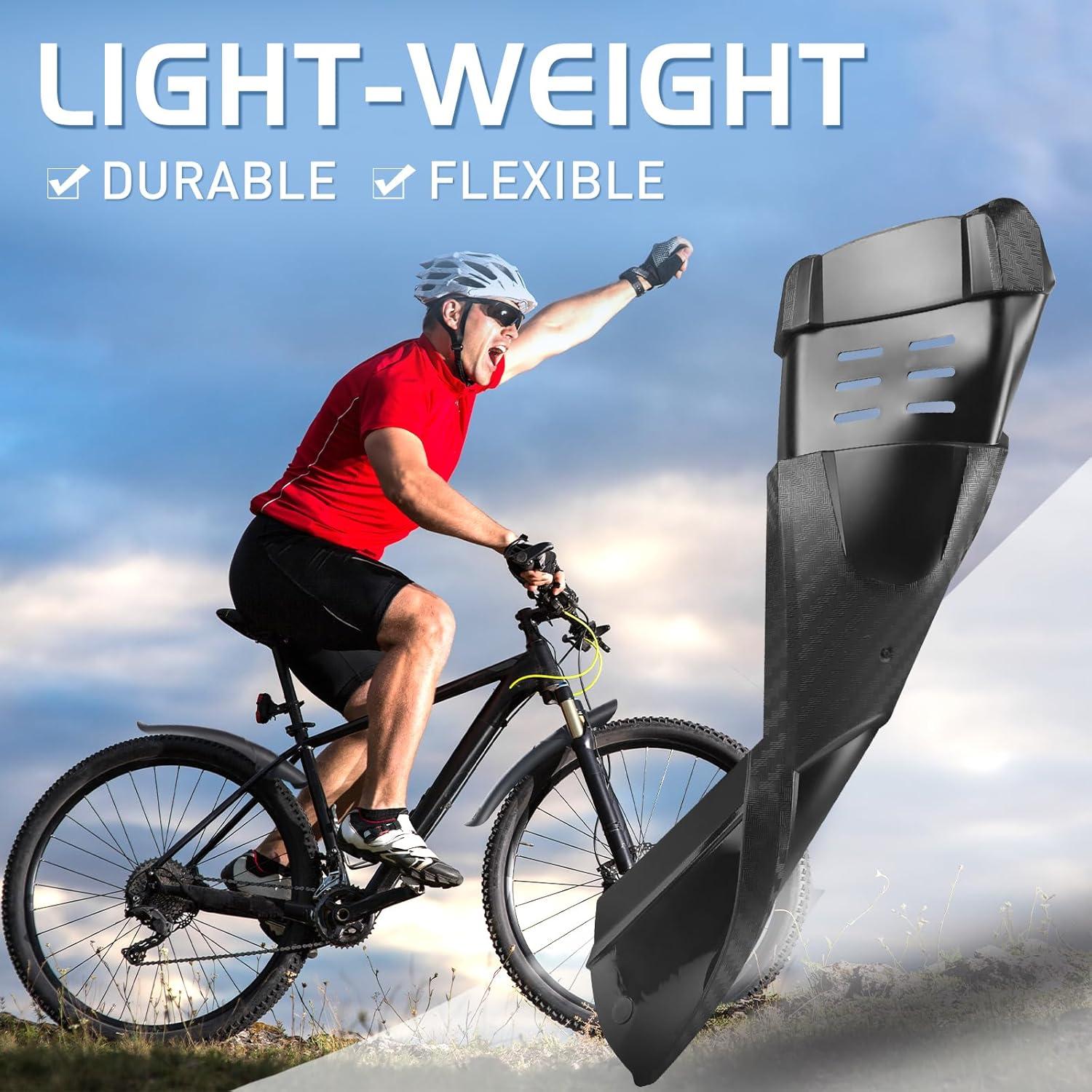 Fahrrad Schutzblech Set Vorne und Hinten MTB Universal für 20-29 Zoll