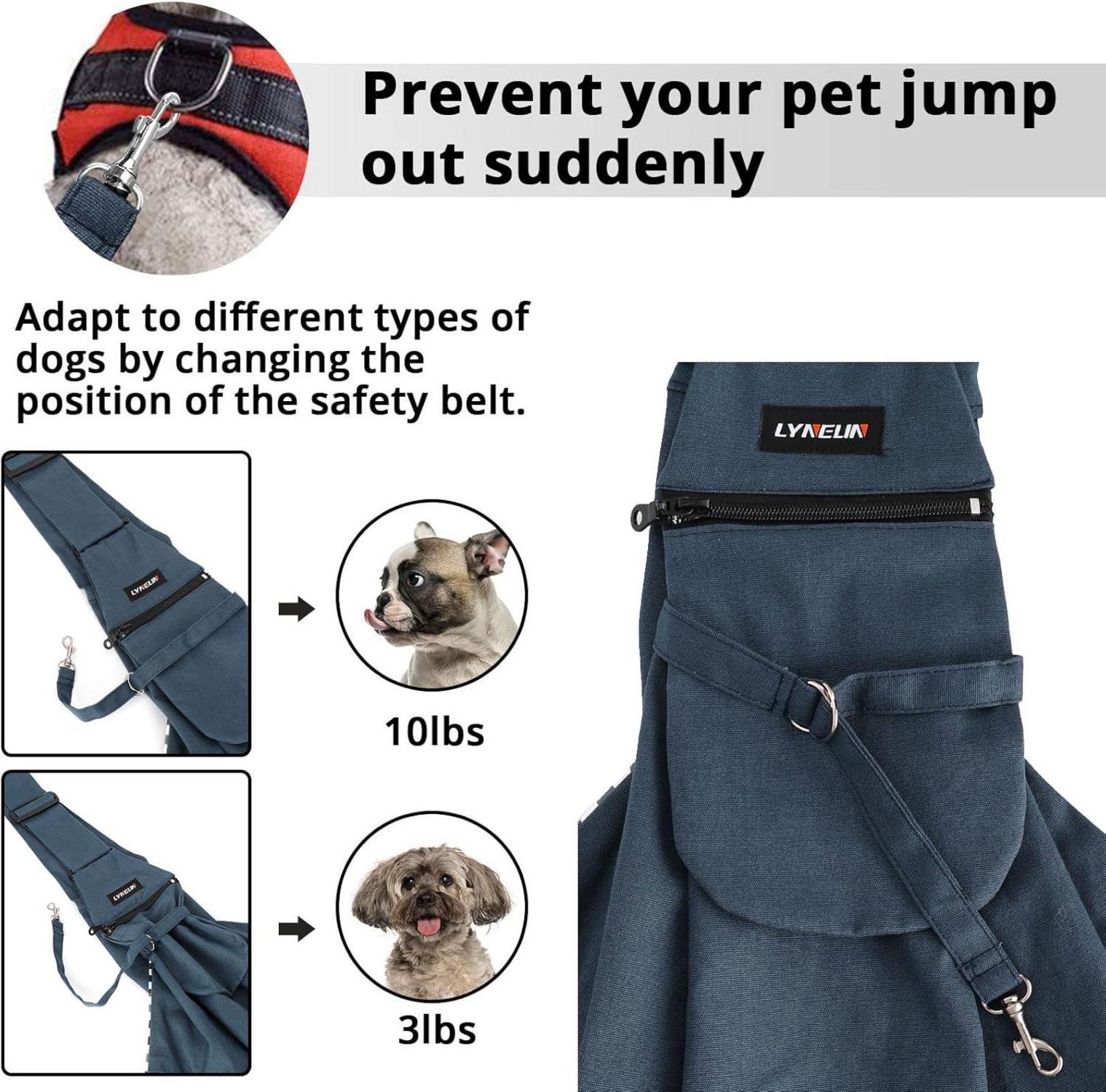 Hundetragetasche, Verstellbare Umhängetasche für