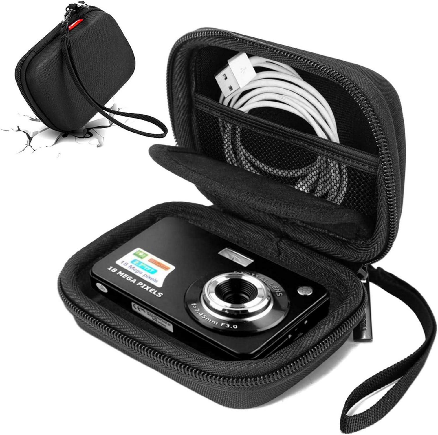 Kameraschutzhülle Elektronik Organizer Schwarz 900D Polyester Cwatcun