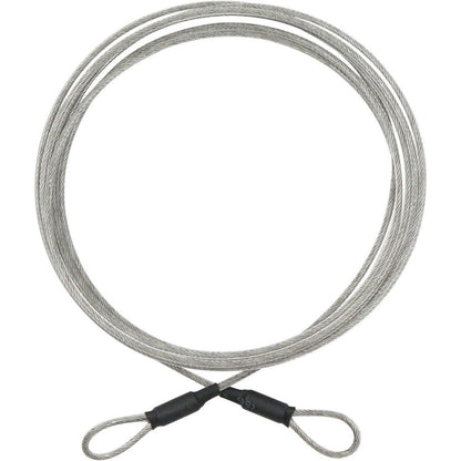 Stahlseil mit Ösen Wohnwagen Zubehör ummantelt 3m