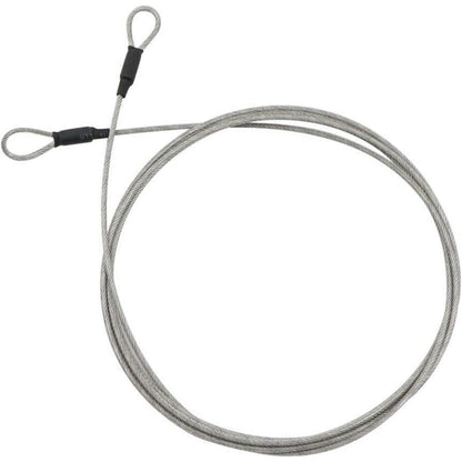 Stahlseil mit Ösen Wohnwagen Zubehör ummantelt 3m