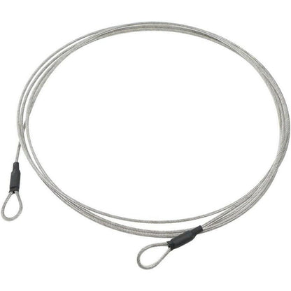 Stahlseil mit Ösen Wohnwagen Zubehör ummantelt 3m