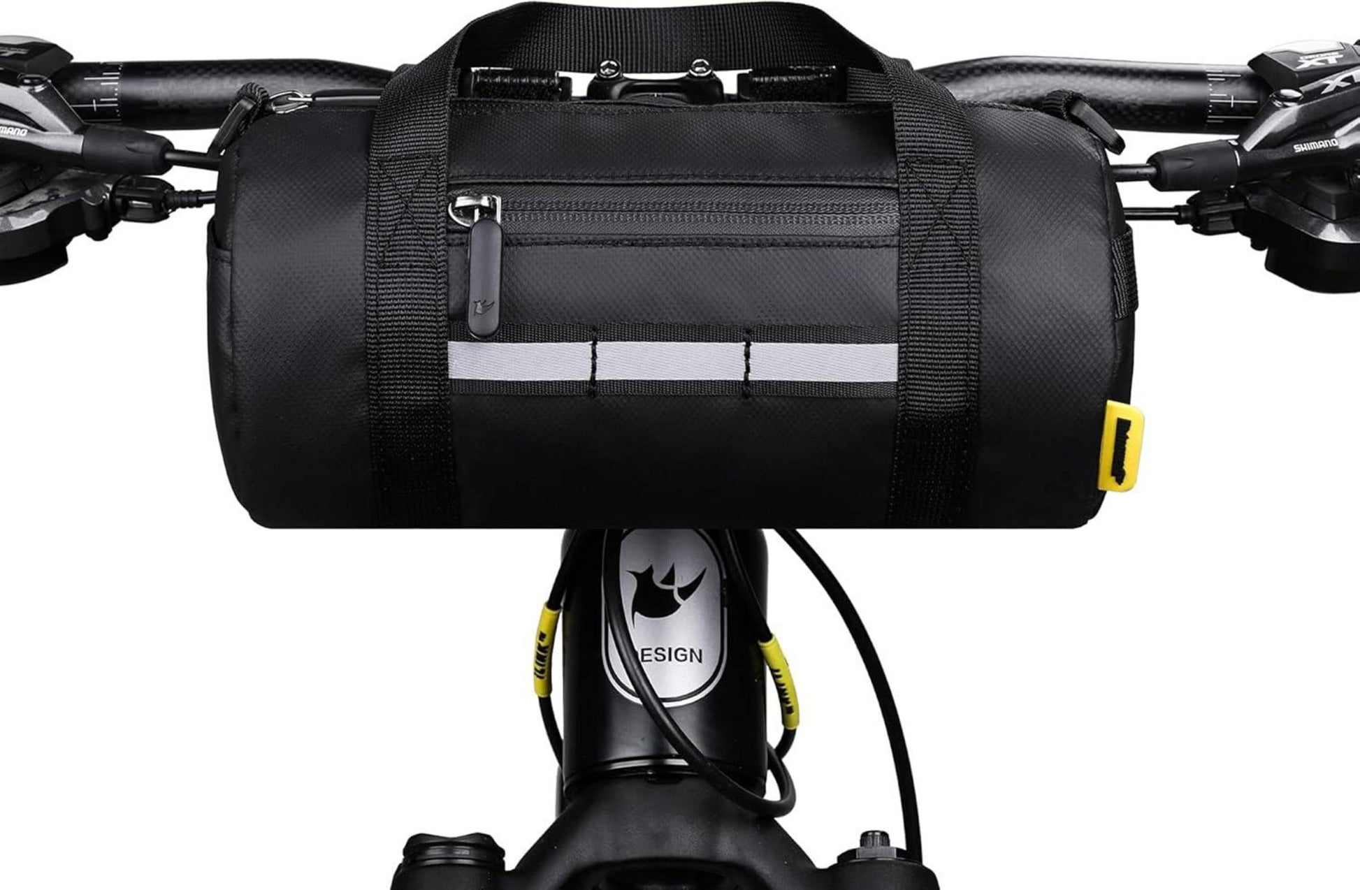 Fahrrad Lenkertasche Handytasche Schultertasche Schwarz 2,5L