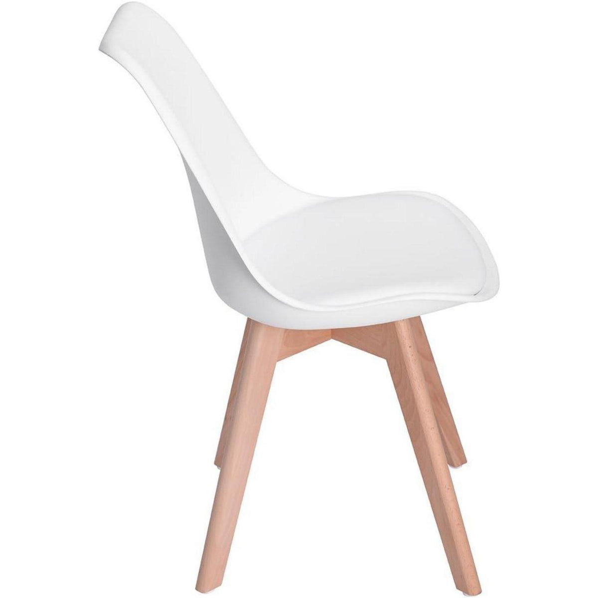8 Esszimmerstühle Retro Design, Bugholzbeine Sitz in Lederoptik