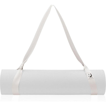 Tragegurt Yogamatte aus Baumwolle Schwarz Verstellbar