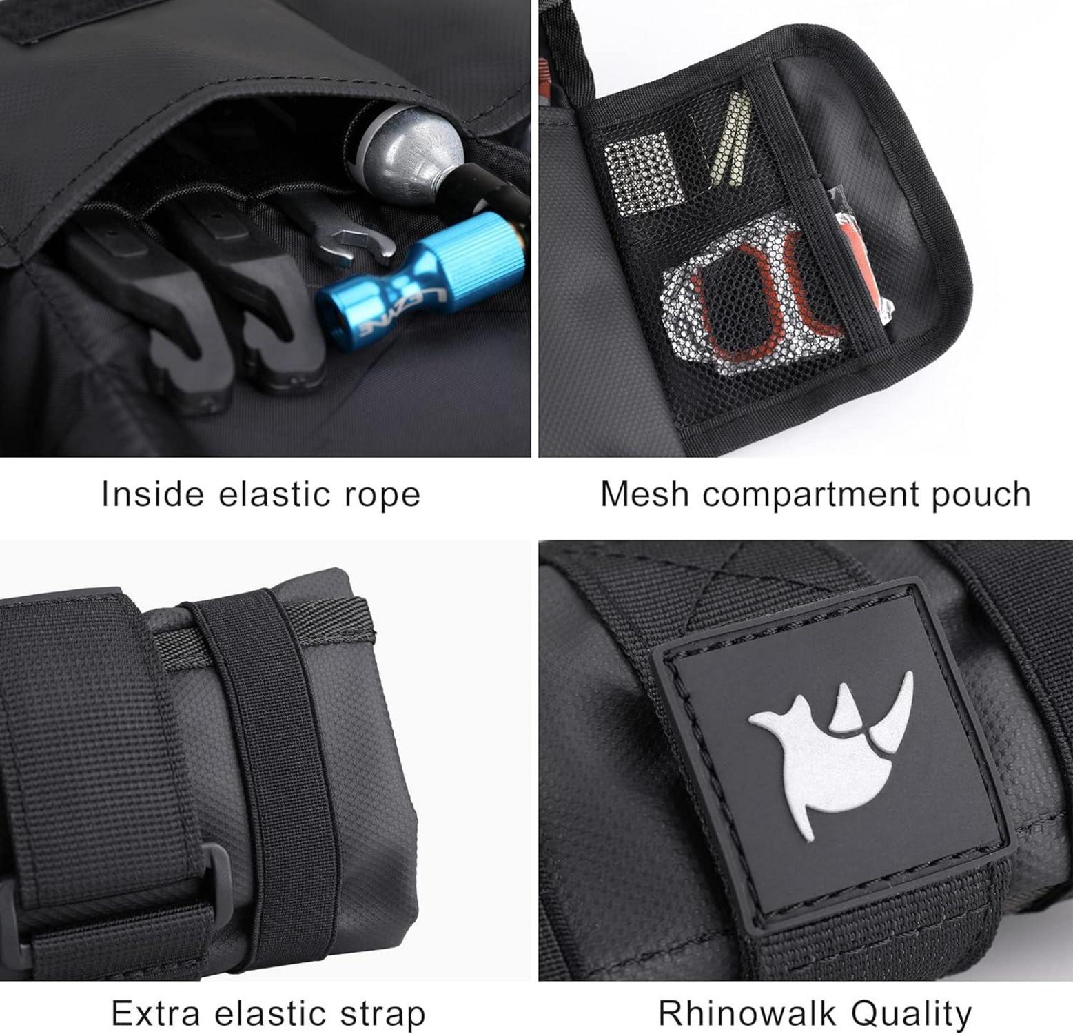 Fahrrad Satteltasche Werkzeugtasche in Schwarz