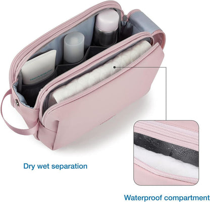 Kulturtasche Travel Organizer Kit Wasserabweisend Groß Blau
