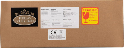 3er Set Moderne Kunstpflanzen in geometrischen Töpfen