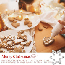 8-teilige Weihnachts Ausstechformen-Set aus Edelstahl
