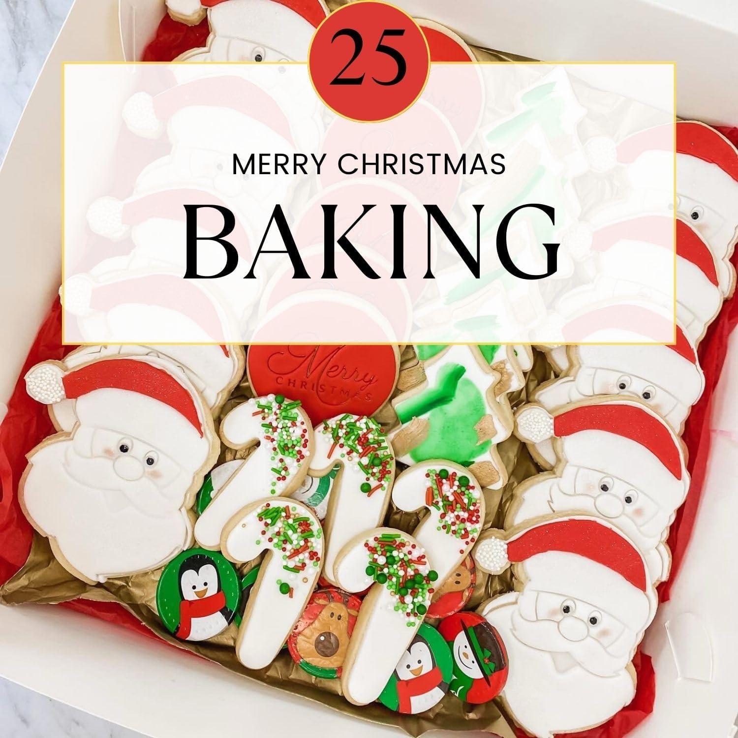 8-teilige Weihnachts-Ausstechformen Edelstahl Backen Feiertags