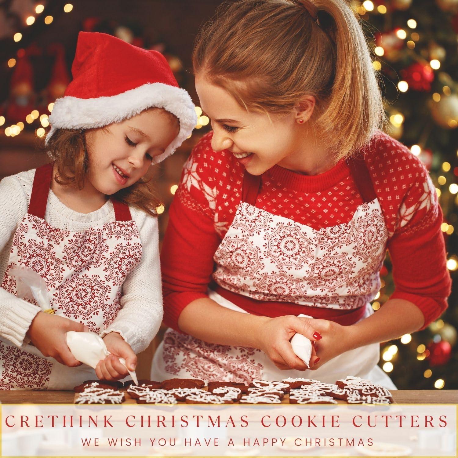 8-teilige Weihnachts Ausstechformen Edelstahl