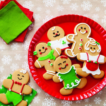 3-teiliges Lebkuchenmann Keksausstecher Set Edelstahl Weihnachtsausstechformen
