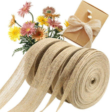 Juteband Set 5 Rollen Vintage Geschenkband Deko Hochzeit DIY