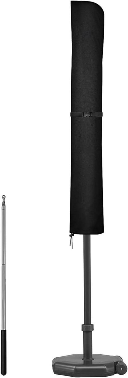 Dokon Sonnenschirm Hülle für Gartenschirm bis 200cm Ø UV-Beständig