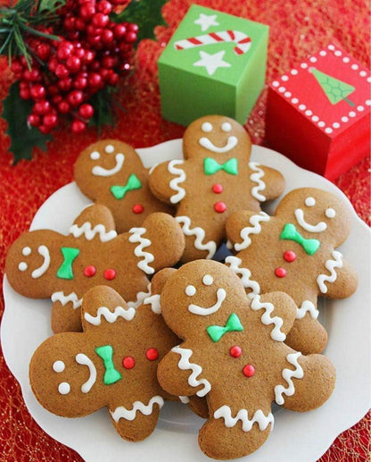Weihnachts-Ausstechformen Edelstahl Set 5 Stück Keksformen