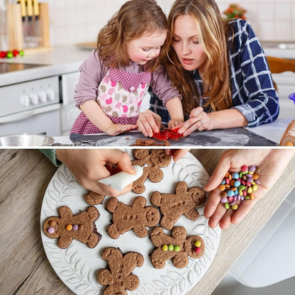 CrethinkLebkuchenmann Ausstechformen Set Edelstahl Weihnachtsferien