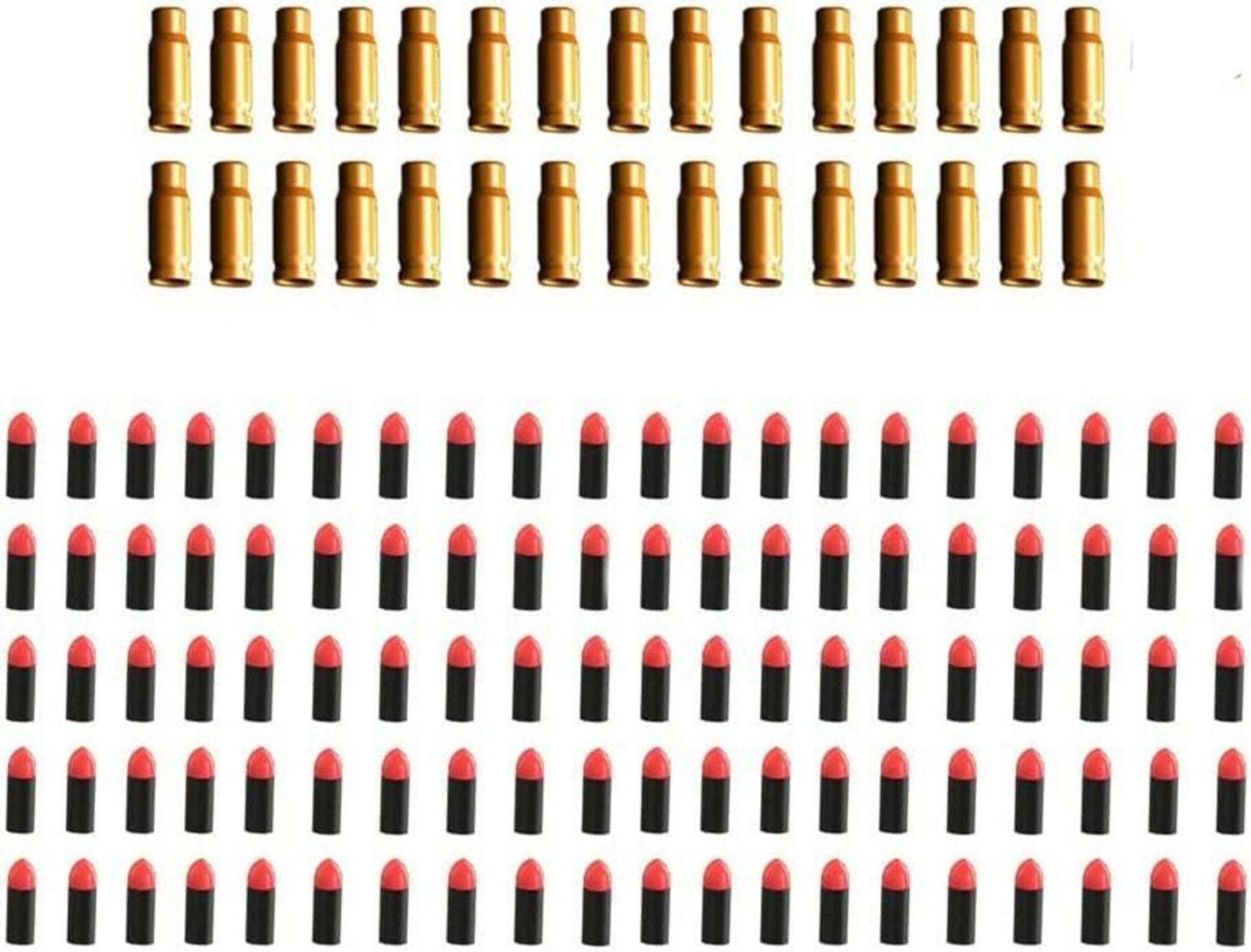 Weiche Schaumstoff Munition für Spielzeugpistole - 100 Stück