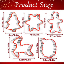 Weihnachts Ausstechformen Set 5-teilig Edelstahl Lebkuchen