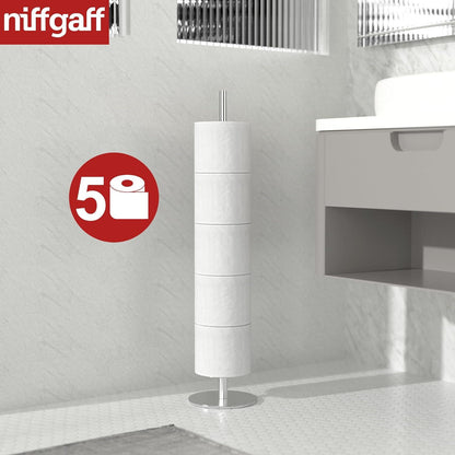 Freistehender Toilettenpapierhalter Edelstahl Rostfrei mit