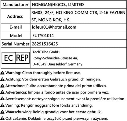 Herogo Edelstahl Rührschüssel Set mit luftdichtem Deckel, rutschfesten Böden, bunt