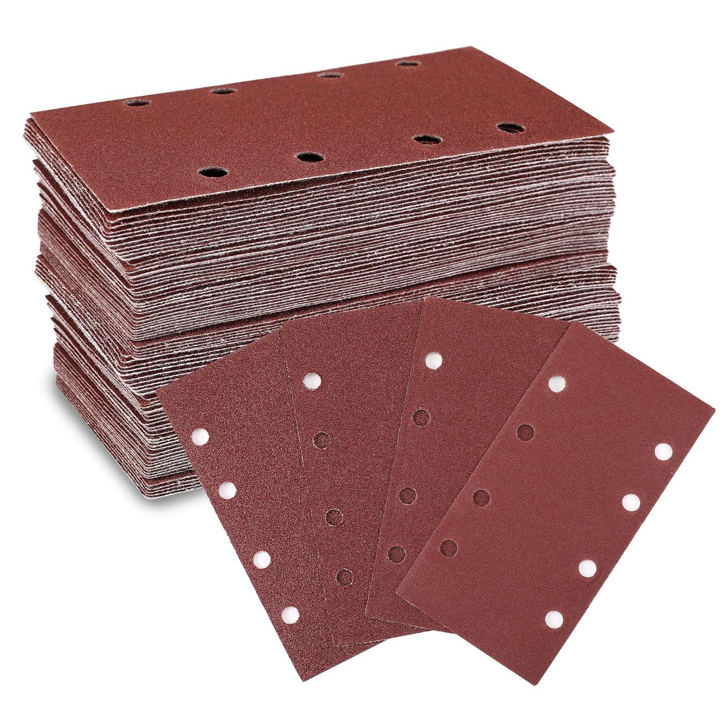 100-teiliges Schleifblatt Set mit Körnung 40/60/80/120