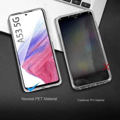 Schutzhülle Samsung Galaxy A53 5G 360 Grad Silikon Crystal Cover