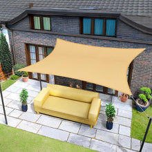Wasserdichtes Sonnensegel 2,5x3,5m Sand mit 95% UV-Schutz