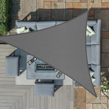 Wasserdichtes Sonnensegel Anthrazit 3x3m UV-Schutz 95%