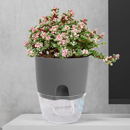 Kräutertopf Set selbstbewässernd 3er Küche Fensterbank 18.2x11x15.3cm