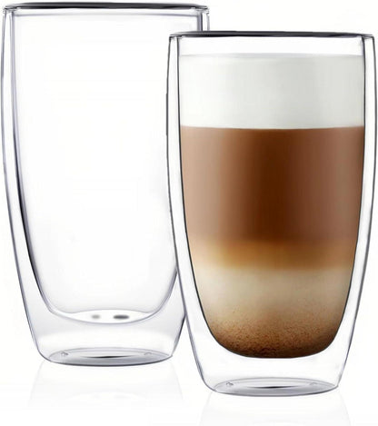 Doppelwandige Thermogläser Latte Macchiato 2er-Set 400ml