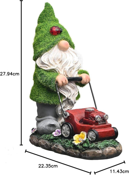 Gartenzwerg Figuren Solarbeleuchtung 22cm Wasserdicht Terrasse Garten